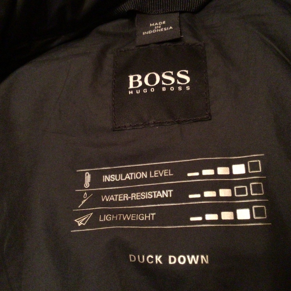 🔥🔥HUGO BOSS Quilted Duck Down Menswear Puffer Jacket - Picture 5 of 6